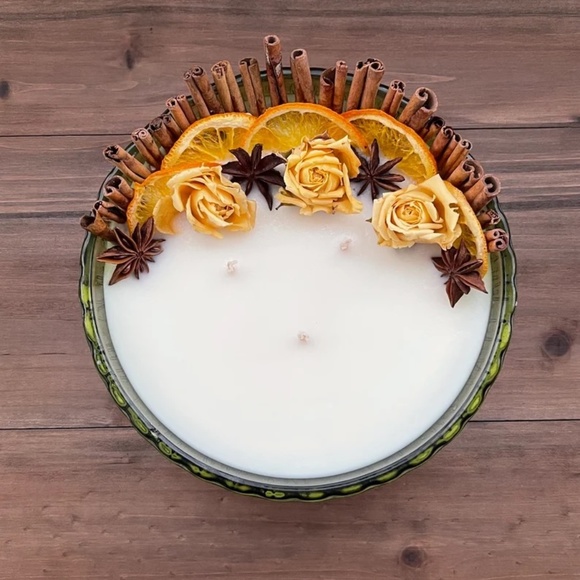 Pumpkin Spice Candle - Soy Wax Candle - Holiday Candle - Toxic Free Candle - Picture 1 of 6